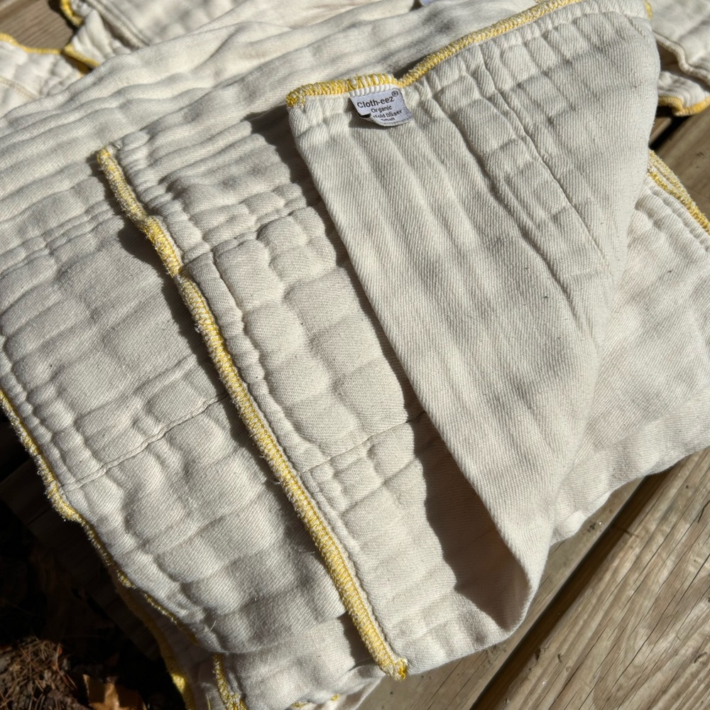 Organic Cloth-eez Small Prefold Diapers